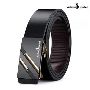 윌리엄캠벨 명품소가죽 남성벨트 정장 남자 자동 벨트 허리띠 버클 POLO 20162