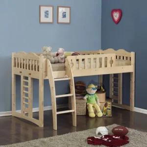 베컴 네추럴) 원목 싱글 벙커 초등 학생 어린이 침대