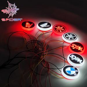 스파이더튜닝 2WAY 엠블럼LED 54mm 원형 릴레이내장형