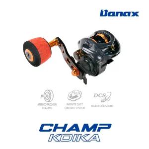 국산 바낙스 정품 CHAMP 챔프 코이카 베이트릴 ACB베어링적용 바다 선상 주꾸미 갑오징어 낚시