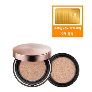 [토니모리](의정부점)결 고운 세럼 쿠션 세트(본품+리필포함)+사은품/골드24k스네일 마스크팩 10매(20,0...