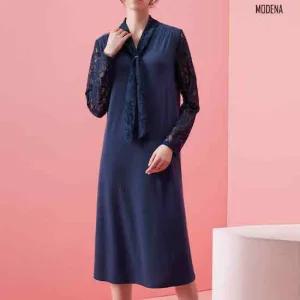 [인기특가] G.모데나 레이스 레이어드 원피스_네이비