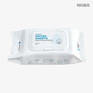 [닥터퓨리]건조기용 섬유유연제 드라이 시트 80매 (파우더향, 프리지아향)