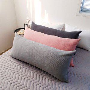 [더스케치]솔리드 누빔 피그먼트 광목 대쿠션 헤드쿠션