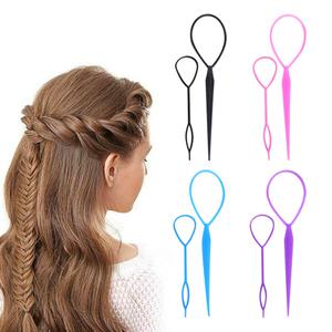 루시피 셀프 올림머리 가이드 스틱 세트 (색상랜덤)