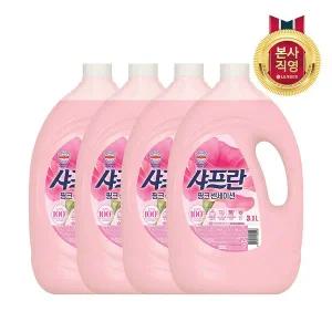 [엘지생활건강]샤프란 핑크 센세이션 3.1L 용기 X 4개