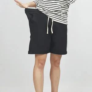 [하프클럽/] 여성 빅사이즈  여름 여성 5부 밴딩반바지