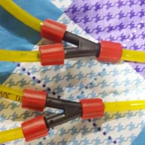 온수매트 호스연결캡,온수호스 ,장판 ,연결부품/Y자