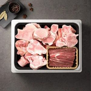 [안동한우축산][안동한우][냉동] 한우곰거리선물세트 5호 4.6kg [등뼈 4kg, 사태600g(냉장) / 1++(9)등급]