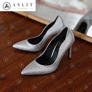 [기타][애슬릿] 여자 글리터 스틸레토 하이 힐 구두 9cm