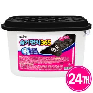습기펀치365 참숯제습제 24개 숯습기제거제