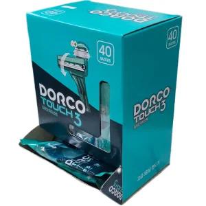 도루코 터치3 휴대용 3중날면도기 40입