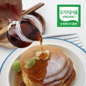 유기농 메이플시럽 236ml 팬케이크 와플시럽