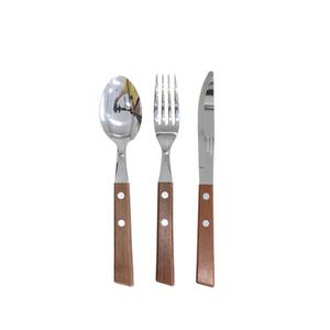 뉴 트라몬티나 우드 핸들 커트러리 테이블세트, 1개