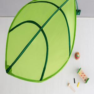 나뭇잎 캐노피 아이방 여아방 공주방 꾸미기 이케아 사무실 컴퓨터 햇빛 에어컨 온풍기 바람 가리개 텐트