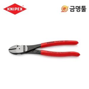 크니펙스 74 01 200 SB 고성능니퍼 200mm 강선 피아노선절단 수공구 캇타 니빠