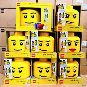 레고 스토리지 정리함 헤드 보이 베이비룸 바스켓