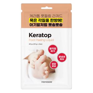 모모쏘우 케라톱 풋필링 리퀴드 1세트 발각질제거