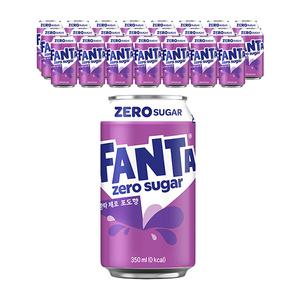 환타 포도제로, 350ml, 24개