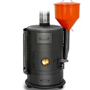 꾸버스 G-10 펠렛난로 화목 겸용 펠릿 가정용 업소용 연통 20평