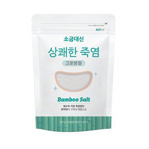 [알티스트]소금대신 양치용 죽염 고운분말 치아용 죽염 250g