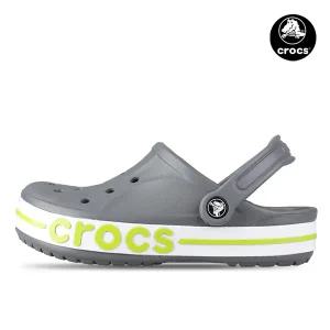 크록스 바야밴드 클로그 남자 여성 슬리퍼 샌들 슬레이트 그레이 205089-0GX