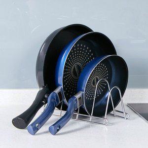 [엠에스리빙]후라이팬 4단 정리대(가로형)