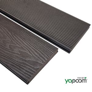 클립형 합성 목재 수지 데크 줄무늬 나뭇결 인조방부목