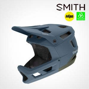 스미스 헬멧 메인라인 매트 스톤 모스 밉스 풀페이스 MTB 트레일 다운힐 자전거