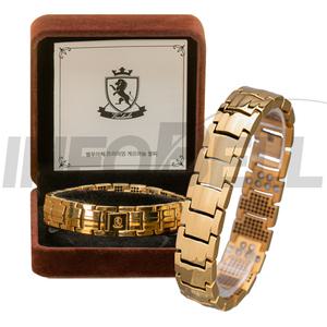 벨루아체 더 골드 프리미엄 건강 남성 여성 남여 공용 패션 팔찌 24K 도금 게르마늄 팔찌