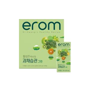이롬 황성주 과채습관 그린 과일야채주스 190ml 16팩