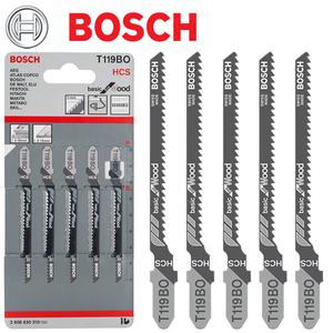 보쉬 직소날 목재용 T 119 BO(기본형/곡선 절단용) 5PCS 직쏘날 직소기날