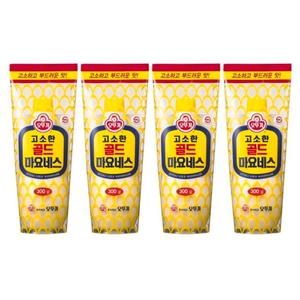 오뚜기 고소한 골드 마요네즈 300g 4개