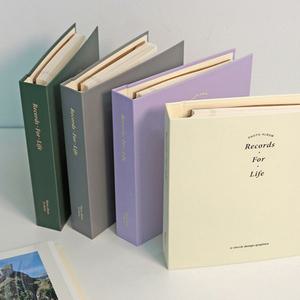 오첵 포토북 네컷사진 접착식앨범 4x6 네컷사진 3x5 포토앨범 사진첩 스크랩북