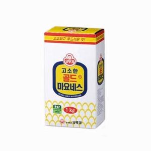 오뚜기 고소한 골드 마요네즈 1kg 1개
