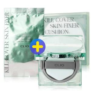 클리오 킬커버  스킨 픽서 쿠션 기획세트 (본품15g+리필15g)