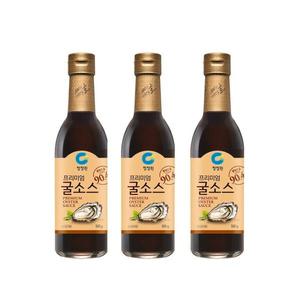 청정원 프리미엄 굴소스 500g 3개