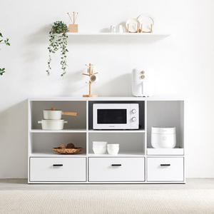 [롯데백화점]미아트 리젠우드H 미루버 1500 서랍 주방 수납장