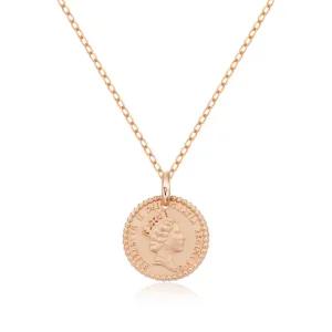 갤러리아 [비앤비골드] 18K 엘리자베스 스지 코인 펜던트 PNP38889