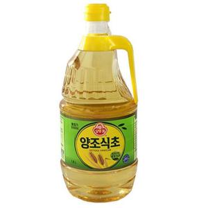 식초 오뚜기 양조식초 사과식초 양조식초1.8L 현미식초