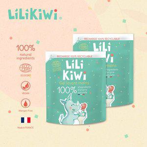 [기타]릴리키위 젤 라방 망 유기농 핸드워시 250ml 리필 x 2개