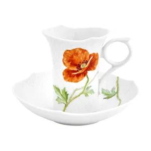 [롯데백화점]마이센 릴리프 포피 모카 컵앤소서