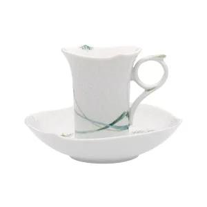 [롯데백화점]마이센 우드랜드 플로라 모카 컵앤소서