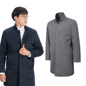 남자 트렌치 코트 남성 하프 신사 정장 간절기 차이나 바바리 봄 가을 외투