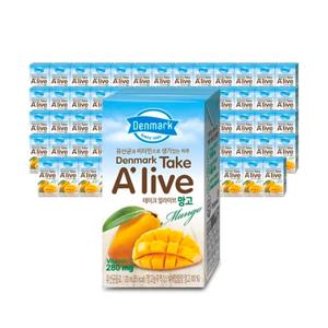 동원 덴마크 테이크 얼라이브 망고 120ml 64개