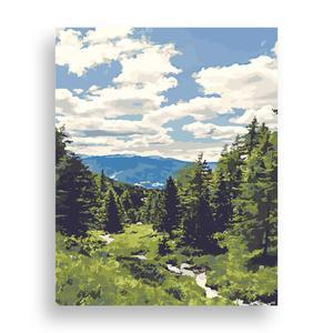 위메이크 페인팅 DIY 명화그리기 포레스트 40x50