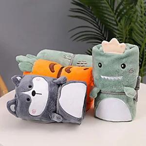 극세사 캐릭터 무릎담요 크리스마스 학생 어린이 낮잠 담요 17종