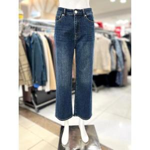 [트리아나]소고 세이브존01 허리 밴딩 일자핏 와이드 청바지 AJ3XA05-2 (S11234188)