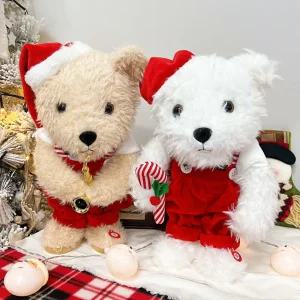 크리스마스 춤추는 곰돌이 산타 인형 말 따라하는 댄싱인형 선물