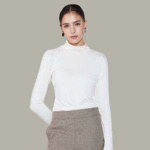 [발렌티노크리스티][본사직영]1+1 모달 여성 목폴라 터틀넥 티셔츠